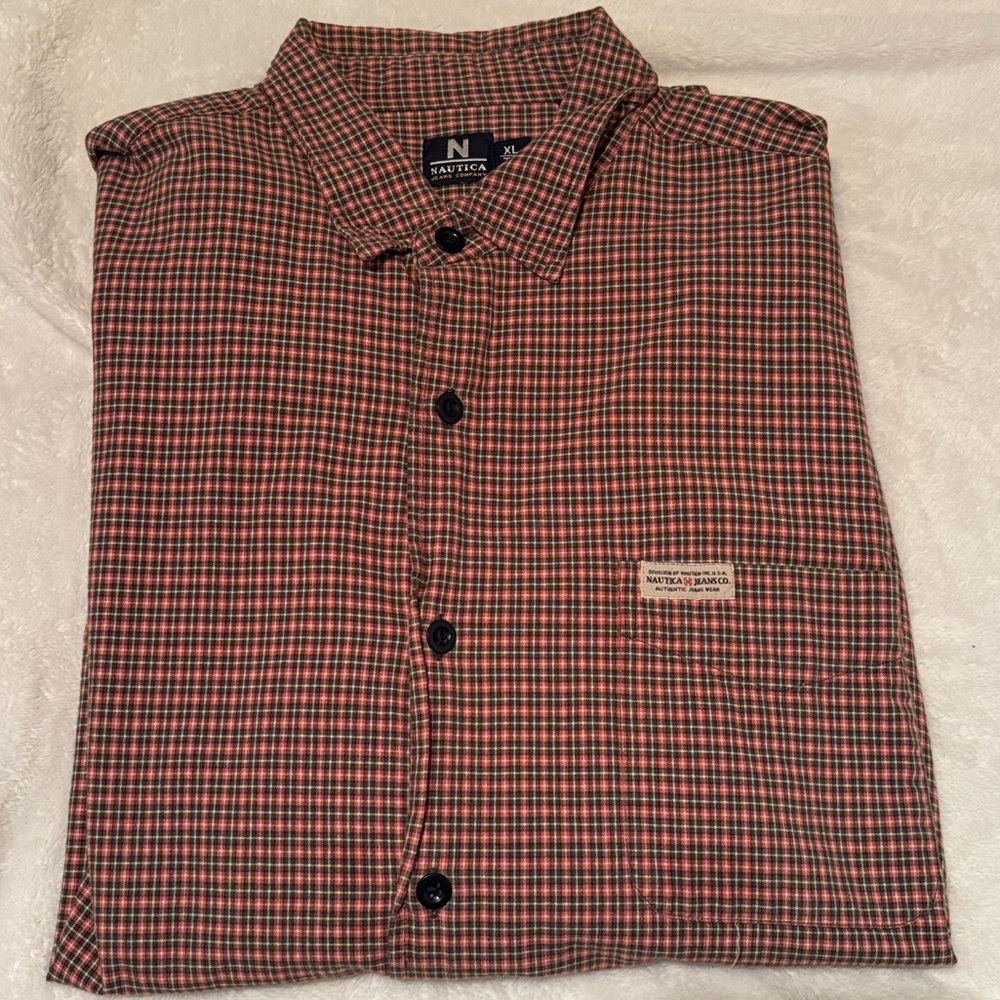 💙 Nautica Long Sleeve Button Down
